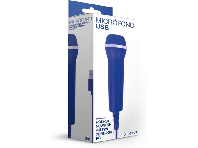 Micrófono USB GENER para PS4/PS3/Wii/XBOX/PC