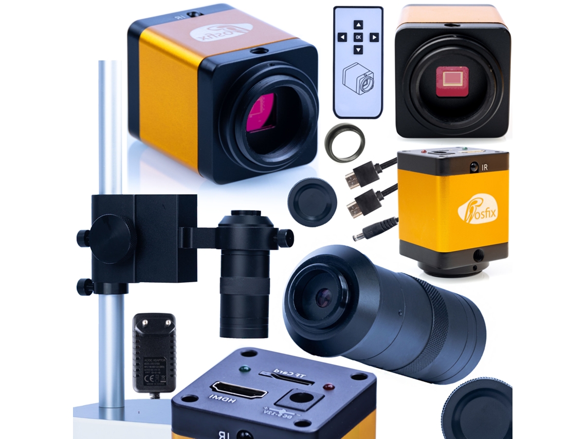 Microscopio Pegasus Pro 3 en 1 de 12 MP – Cámara HDMI de 12 MP | Lente 100x | Plataforma ajustable