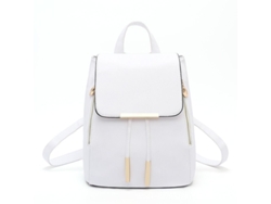 2026-mochila De Cuero Pu Para Mujer Con Cremallera Y Asa, Bolso Casual Fashion Para Viaje Y Escuela