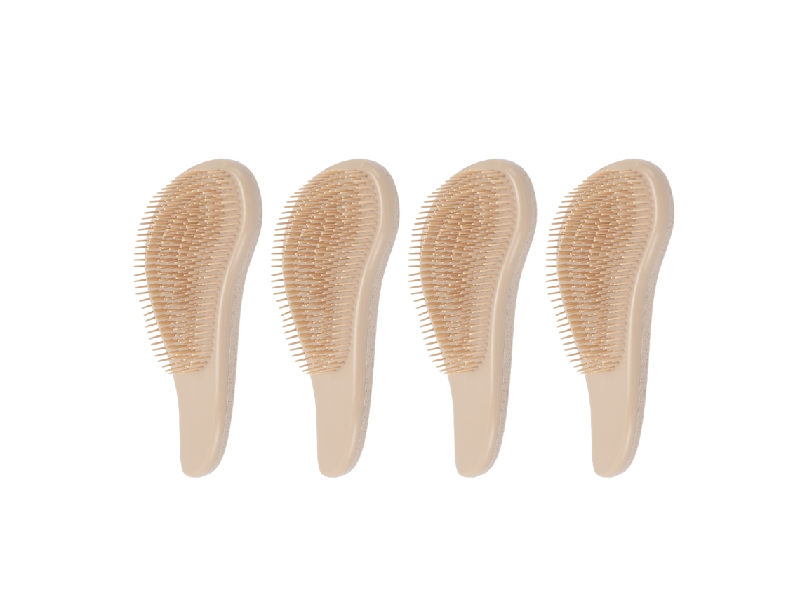 Vlrla-4pcs Multifunctional Detangling Brush Para All Cabelo Types