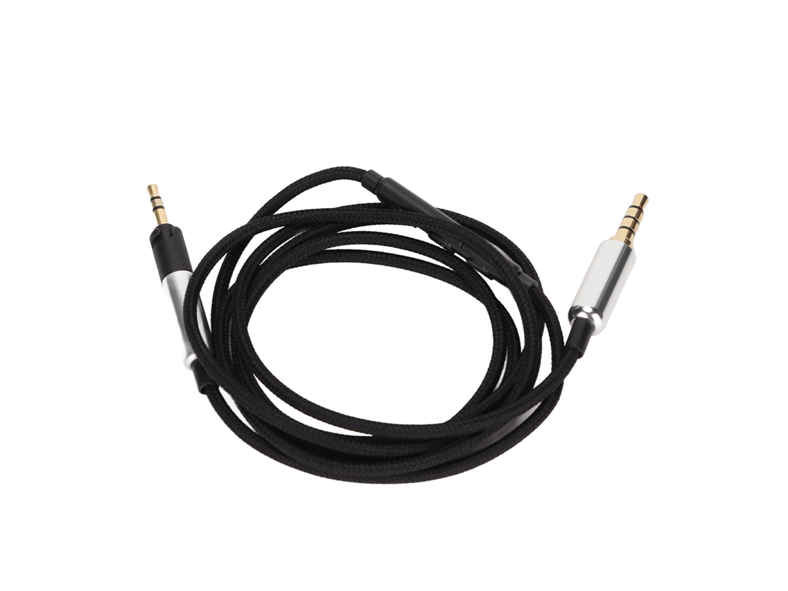 Linha De Substituição Para Fones De Ouvido Sennheiser Com Microfone E Controle De Volume 5 Núcleos 120cm