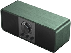 Radio Fm Portátil Retro De Madera Con Receptor Estéreo Hi-fi Y Altavoces.