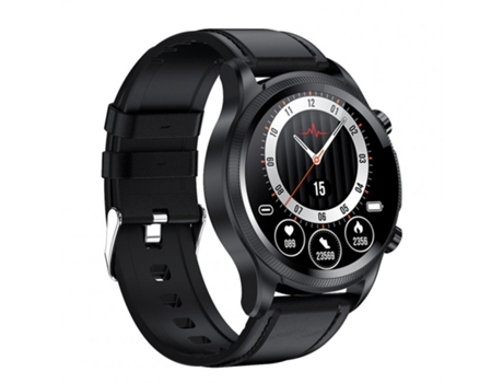 Smartwatch E400 Monitoreo de oxígeno en sangre Ecg de glucosa en sangre no invasivo Negro
