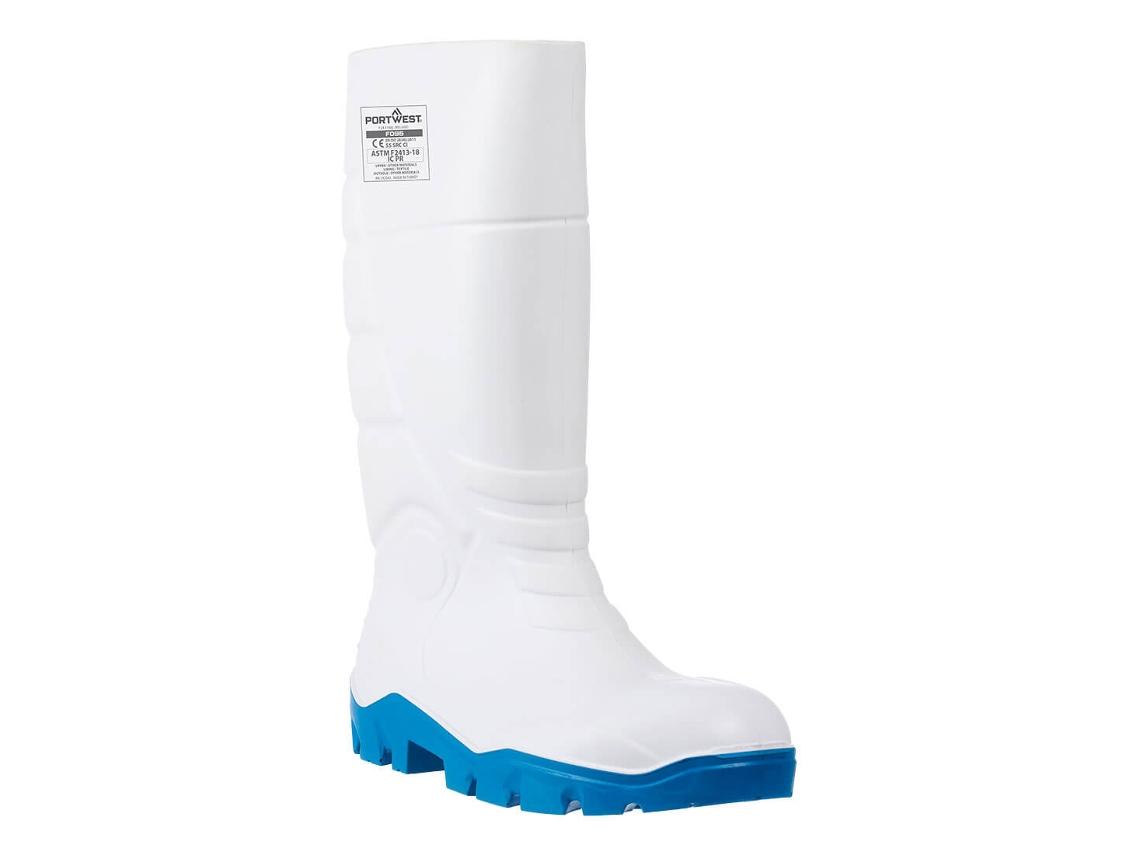 Bota Wellington Pu S5 Ci Fo Para Alimentación Blanco / 40