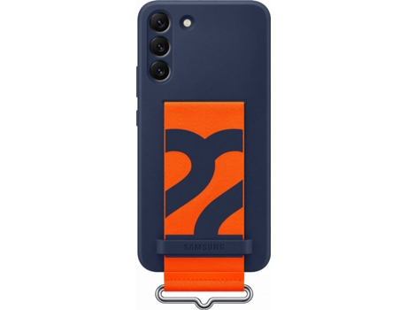 Funda SAMSUNG S22 Ultra Silicona con Fita Azul