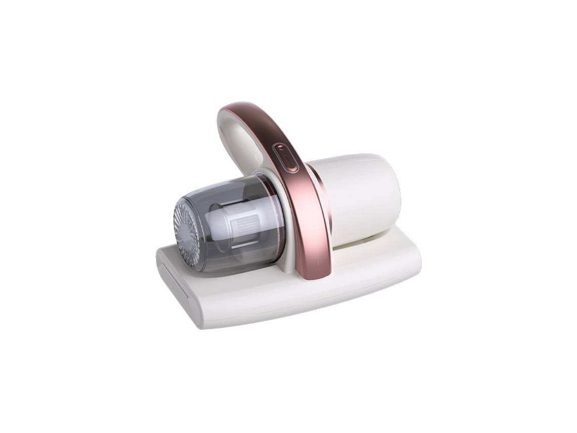 Aspiradora Inalámbrica Para Eliminar Ácaros Del Polvo Con Lámpara Uv, Alta Succión (blanca) Czhhmart