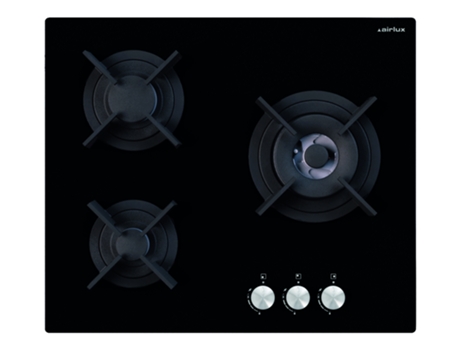 Placa de Gas AIRLUX AV635HBK (60 cm - Negro)