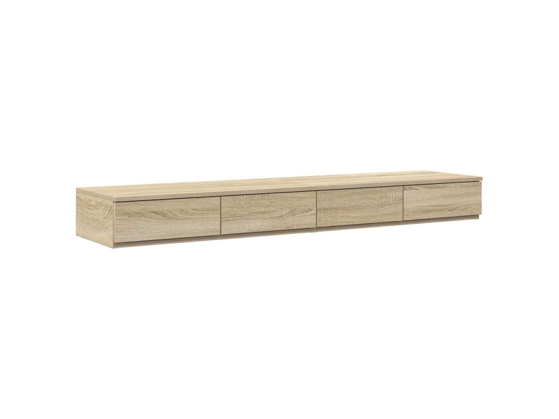 Maison Exclusive - Cajones De Cama Con Cajón Roble Sonoma 140 X 36,5 X 16,5 Cm