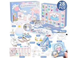 Calendario de Adviento Kuromi para Niñas 2026 Calendario Navideño Accesorios Decoraciones Navideñas Kuromi Kuromi Aeuzwr