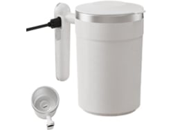 Taza Térmica Autoagitadora – Portátil, De Acero Inoxidable