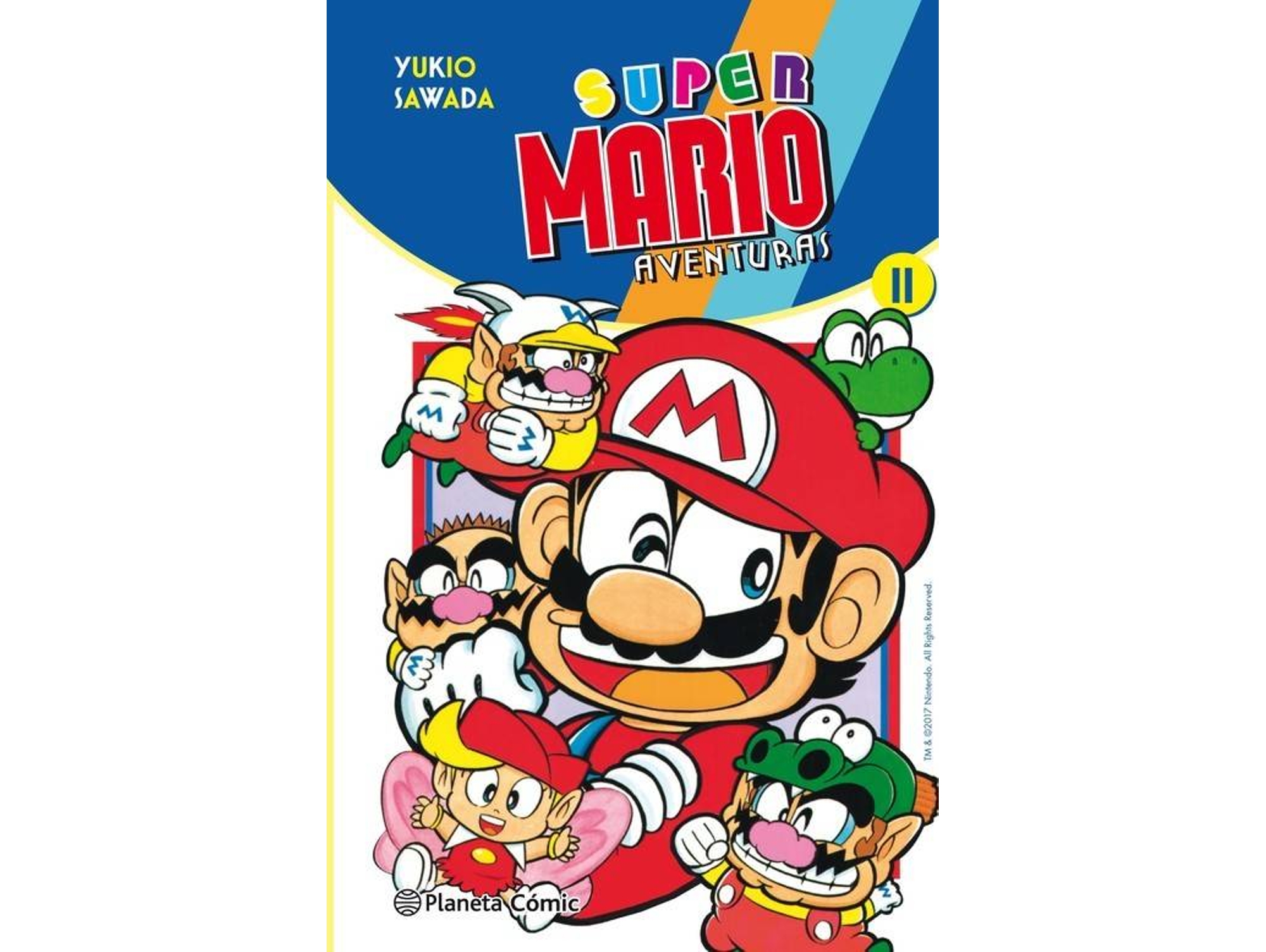 Libro Super Mario Aventuras 11 de Yukio Sawada (Español)