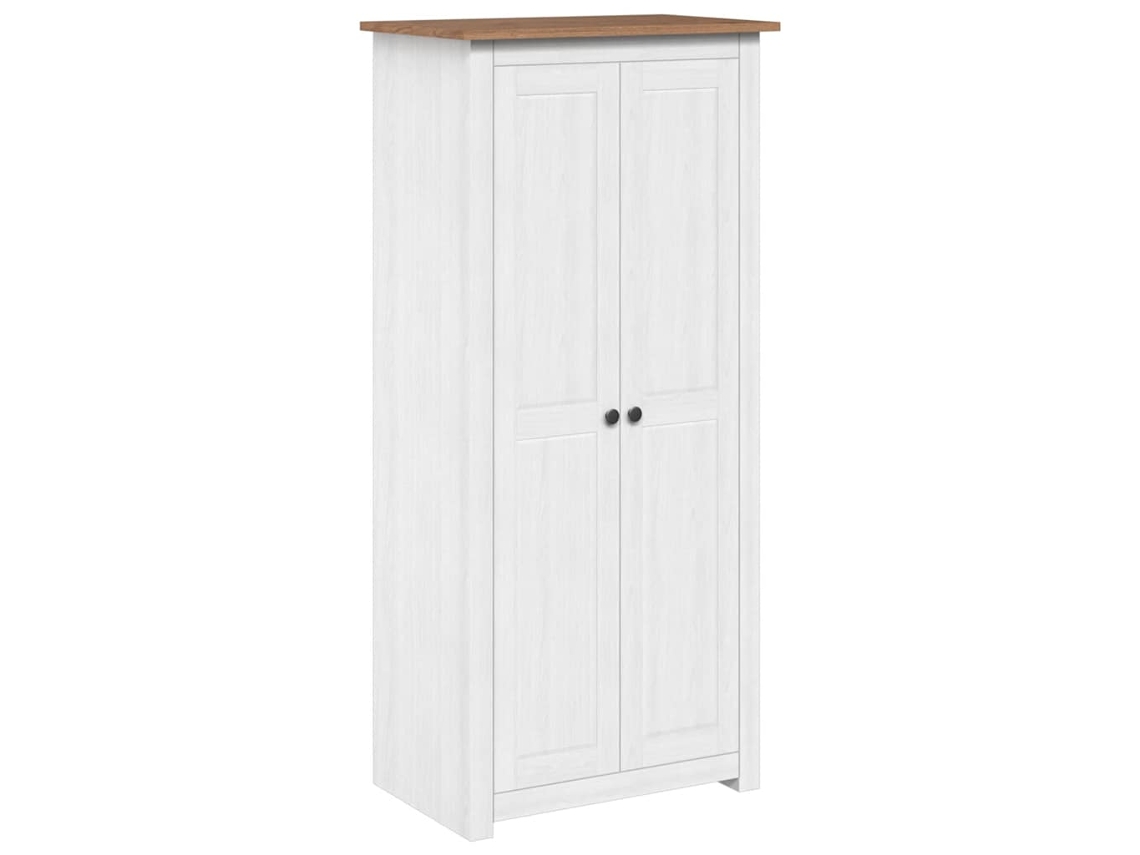 Armario Blanco 80x50x171,5 cm Pino Panamá Macizo MAISON EXCLUSIVE