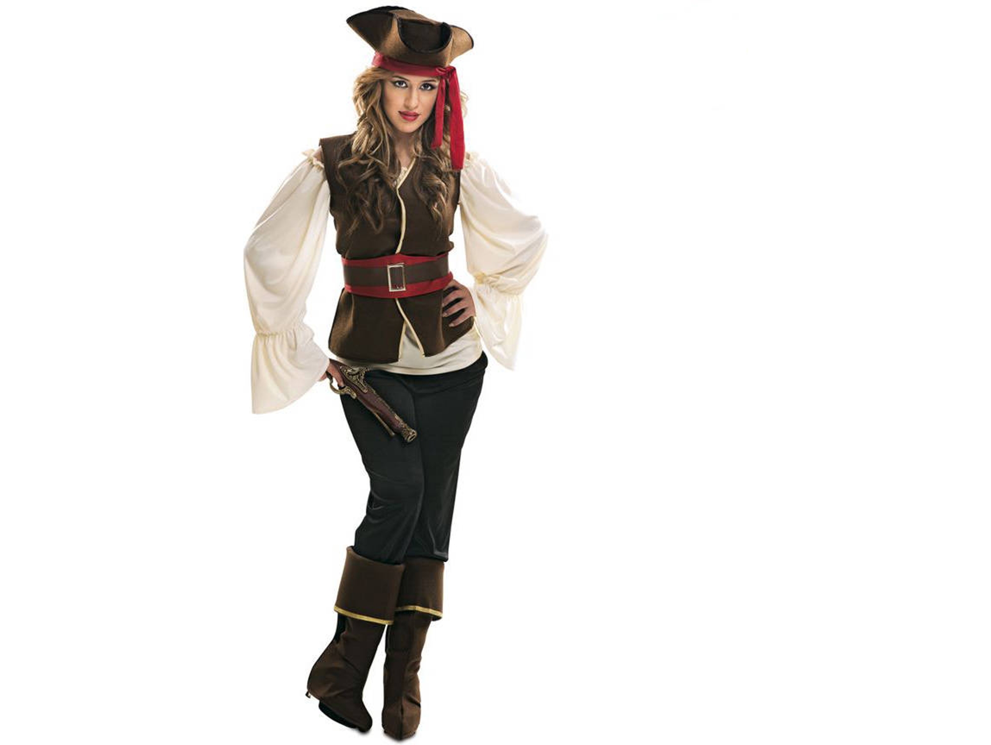 Disfraz de Mujer VIVING Bucanero (Tam: M/L)
