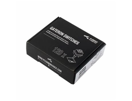 Juego de 120 interruptores para teclado mecánico GLORIOUS PC GAMING RACE Gateron