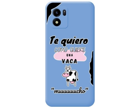 Carcasa para Vivo Y01 TUMUNDOSMARTPHONE Silicona Líquida Dibujos Azul