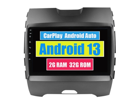 Autoradio Multimedia ROVERONE para Ford Edge 2 2015 - 2018 CarPlay Android Coche Radio Bluetooth Navegación