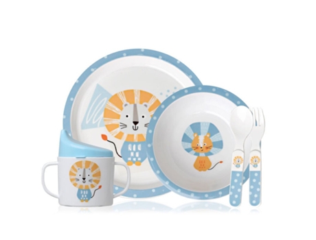 Vajilla Infantil Leon de KIOKIDS