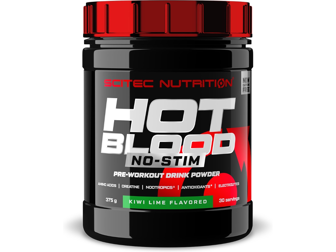 Suplemento Alimentar SCITEC NUTRITION Hot Blood No Stim (375 Gr - Naranja)