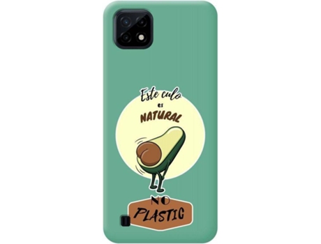 Carcasa Realme C21 TUMUNDOSMARTPHONE Natural No Plastic Verde