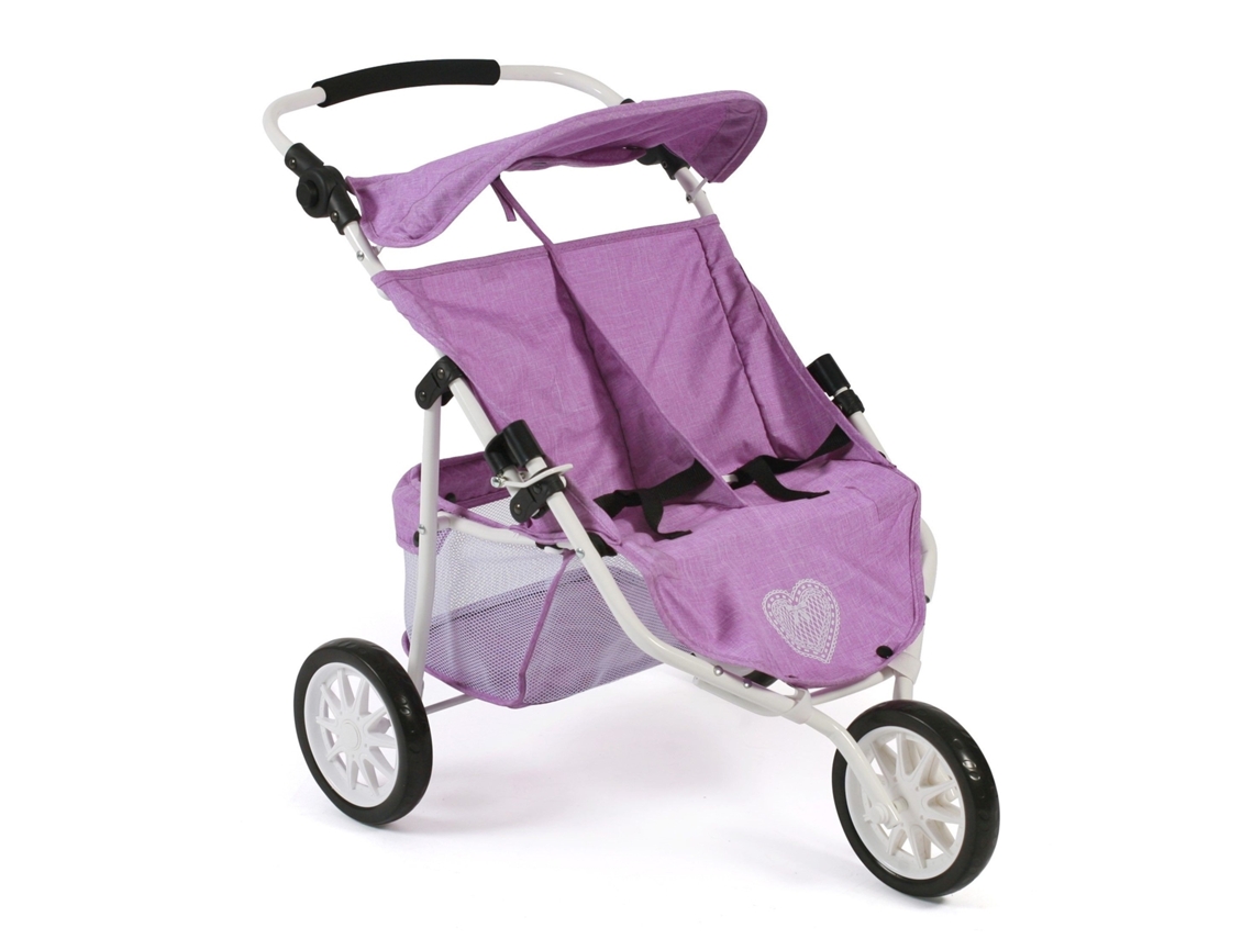 Cochecito Jogger Para Gemelos, Lila Bayer Chic 2000