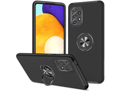 Carcasa Samsung Galaxy A52 4G 5G HFS-HOUSE Finger Negro