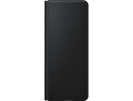 Funda SAMSUNG Zfold3 Leather Flip Negro