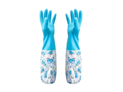 Guantes Largos Goma Para Piscina Y Drenaje, Jardinería, Malas Hierbas, Lavado, Impermeables, Forrados