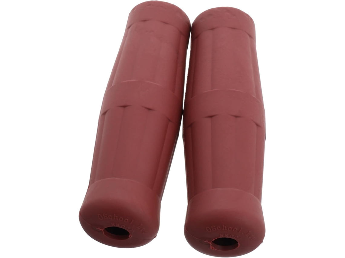 1 Par De Capas Universais De Borracha Antiderrapante Para Manoplas De Guidão