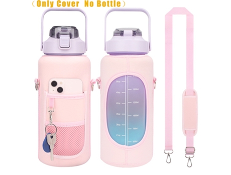 Botella Deportiva Con Bolsa y Asa