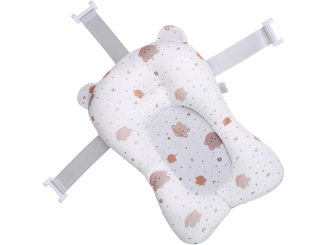 Almohada de baño para bebé Jtlb, alfombrilla de baño para recién nacidos, red de baño, almohada antibebé Gokoco