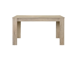 Mesa de Comedor [EN.CASA]  (Marrón - Madera - 140 x 90 x 77 cm)