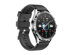 Smartwatch YIZHOOD TE687 Bluetooth Llamadas Música 1.45'' Pantalla Grande Plata
