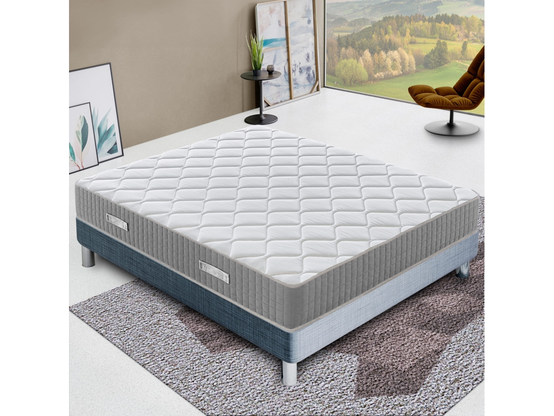 Colchón Ilovesleep Ermes (150x200x30 cm, espuma HR + espuma viscoelástica)