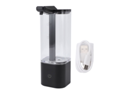 Dispensador automático de jabón líquido de 550 ml, 2 velocidades, portátil, versátil, sin contacto, dispensador de jabón de manos para cocina y baño.