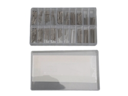 300 Pasadores Separadores De Correa De Reloj De Acero Inoxidable De 1,0 Mm (8-27 Mm) Para Reparación
