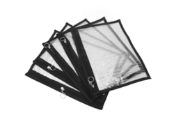 6pcs Bolsa Portátil Impermeable De Pvc Con Cremallera Para Viajes