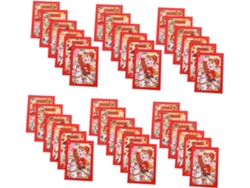 20 Envelopes Vermelhos Para O Ano Novo Chinês, Bolsa Vermelha Com Estampa De Cavalo Em Relevo O Festival Da