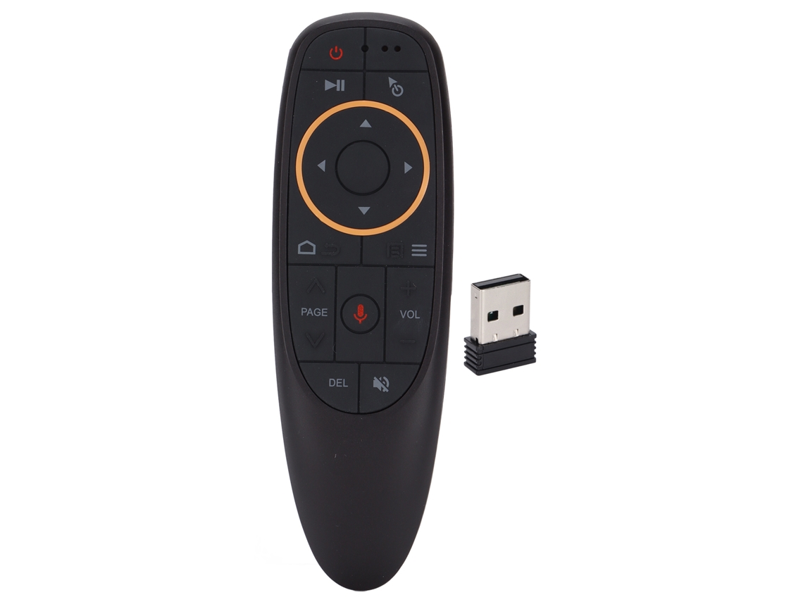 Ratón Aéreo Giroscópico Plug And Play - Diseño Ergonómico - Control Preciso Para Tv Y Ordenador