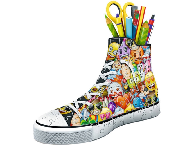 Puzzle 3D RAVENSBURGUER Sneaker: Emoji