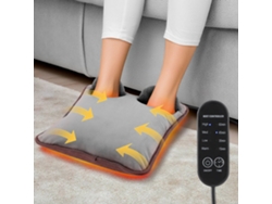Tapete De Aquecimento Elétrico Para Pés Tengoo Cinza Carregamento Usb Portátil Aquecimento Rápido Ideal Para Uso No Inverno Na Cama Ou No Escritório