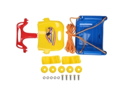 Bj-Swing para crianças, cadeira suspensa confortável para uso interno e externo, brinquedo infantil.