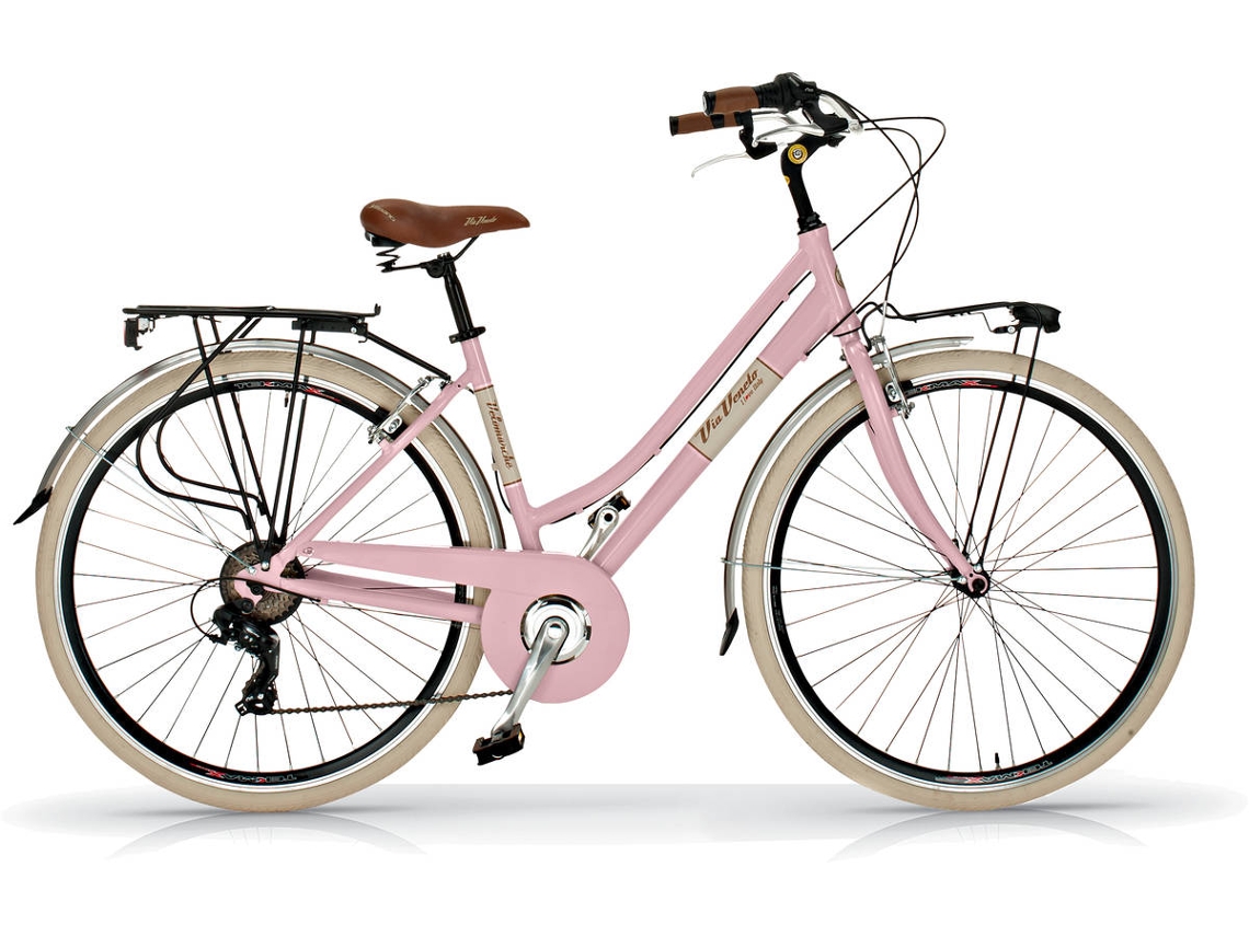 Bicicleta VIA VENETO Vv605Al Rosa (46)