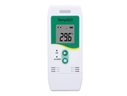 Registrador De Temperatura Y Humedad Con Usb, 32.000 Puntos, Informes En Pdf/csv, Alarma De Alta Temperatura.