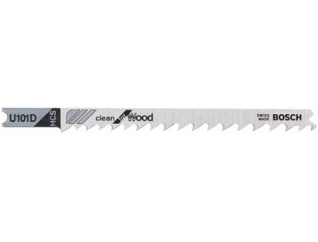 Hoja de Sierra de Calar BOSCH U 101 D Clean para Madera