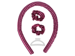 Vlrla-heatless Cabelo Curling Rods Headband Para Curls