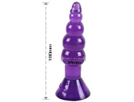 Estimulador BAILE ANAL Climax Happens Plug Anal 17cm