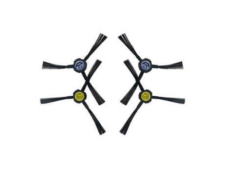 4pcs escovas laterais para aspirador de pó ilife ilife x750 v8s v80 v8