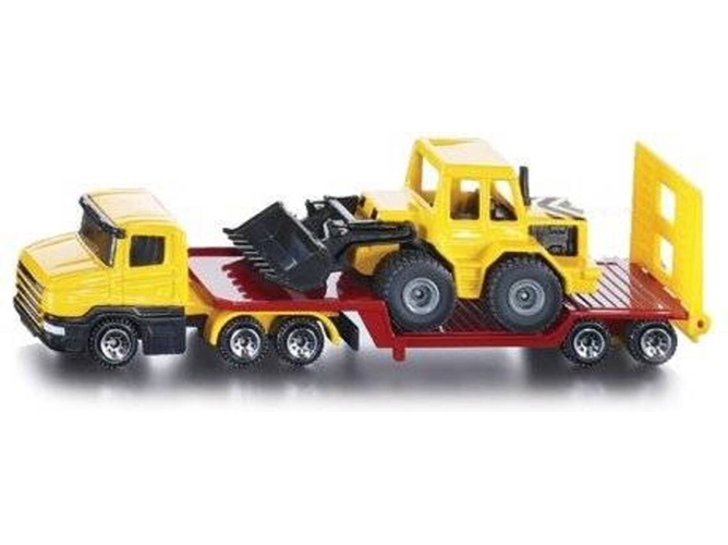 Camión de Transporte de Pesados SIKU de Jugar Amarillo (Edad Mínima: 3 - Transportes)