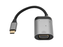 Adaptador USB C a VGA (1080p 60 Hz, PD)