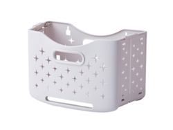 Cesto De Ropa Plegable De Gran Capacidad Con Asas Y Ranuras De Ventilación Para El Hogar/hotel
